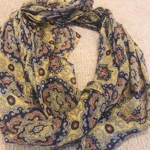 J crew paisley scarf